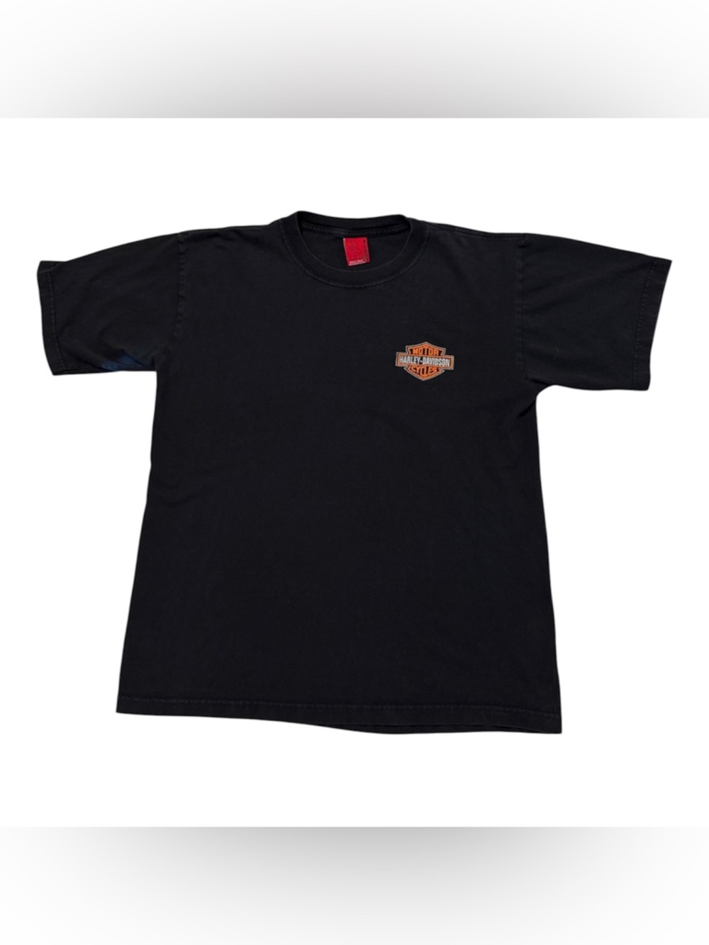 JNCO Jeans Harley Davidson Motorcycle T Shirt Black Sz L 100% Cotton